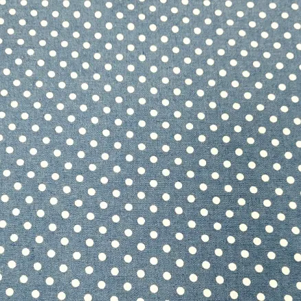 Denim Stoff 145cm 40 prikker- 50cm