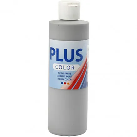 Plus Color hobbyfarge, rain grey, 250 ml/ 1 fl.