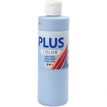 Plus Color hobbyfarge, himmelblå, 250 ml/ 1 fl.