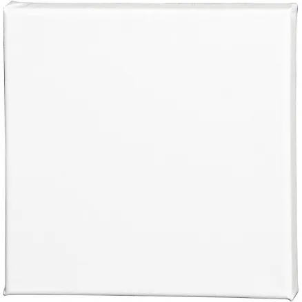 ArtistLine lerret, hvit, dybde 1,6 cm, størrelse 20x20 cm, 360 g, 10 stk./