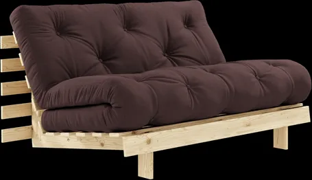 Karup Design Roots Sovesofa M. Madrass 140x200 715 Brun/Furu